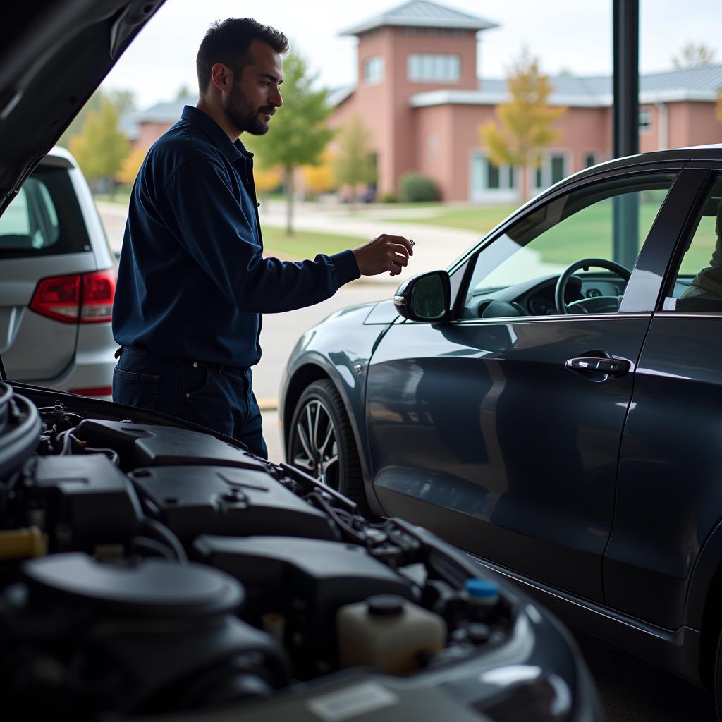 Routine Car Maintenance Near SNHU