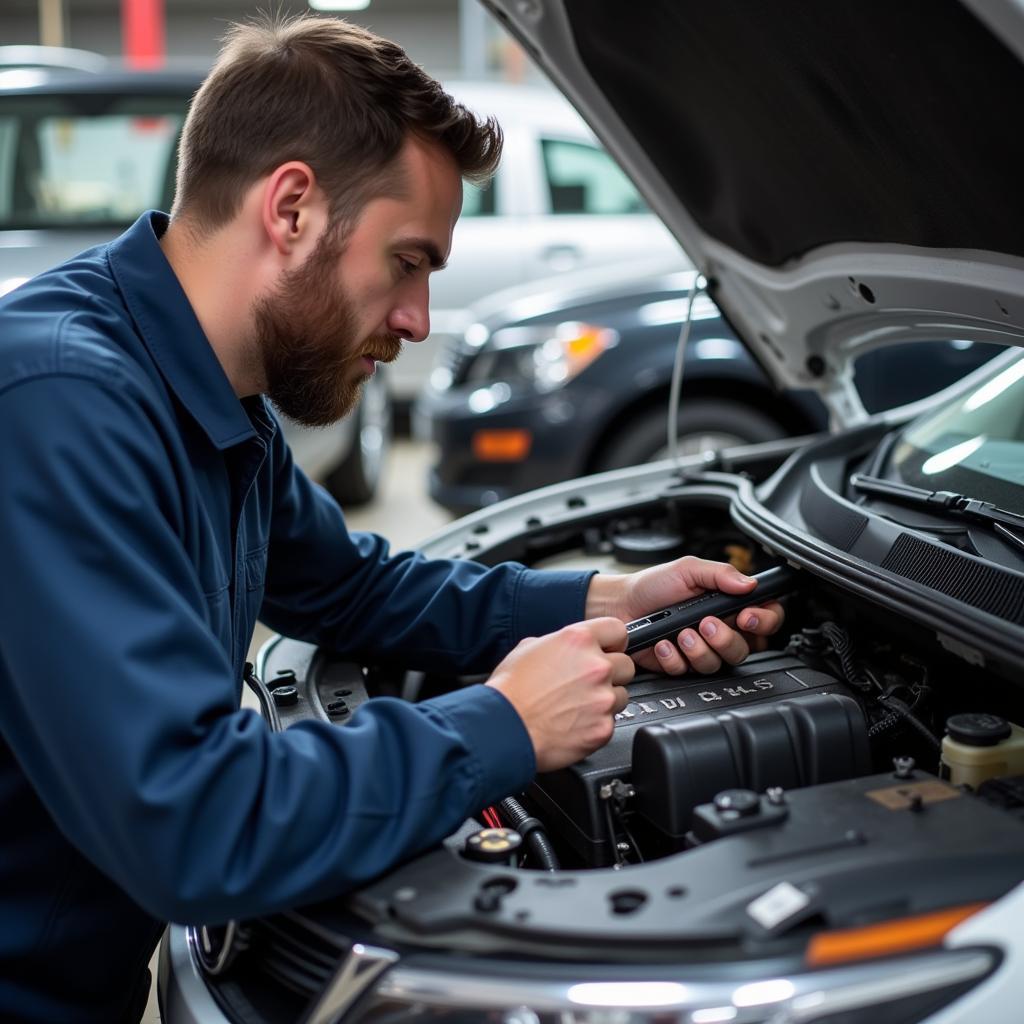 Routine Maintenance Check Engine 