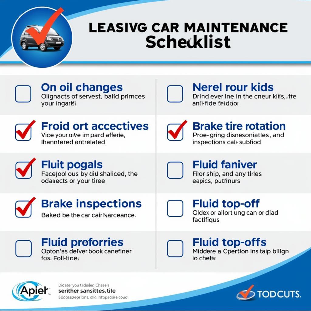 Routine Car Maintenance Checklist