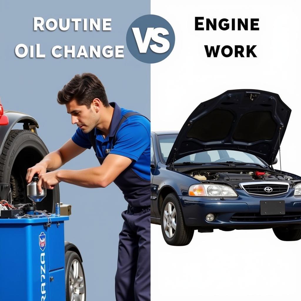 Routine Maintenance vs. Complex Repairs Image