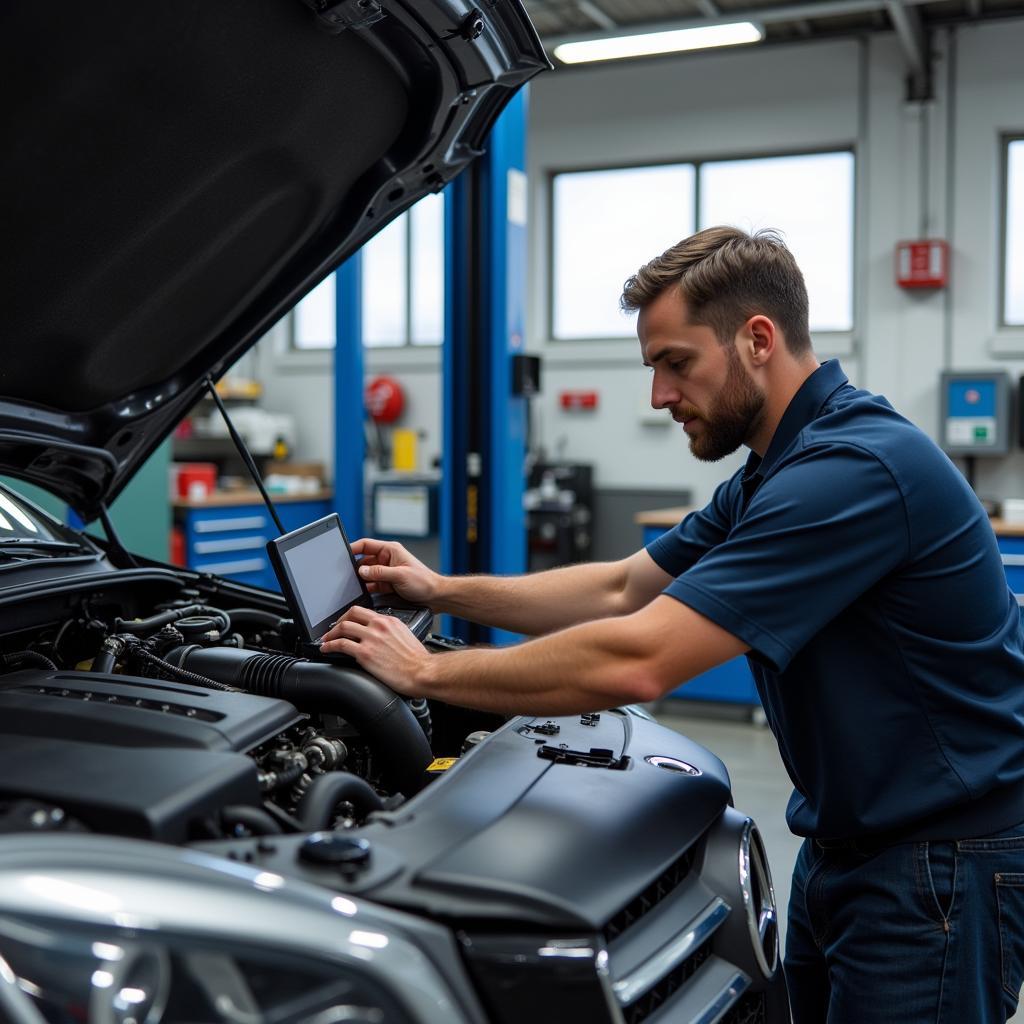 Routine Vehicle Maintenance Checkup