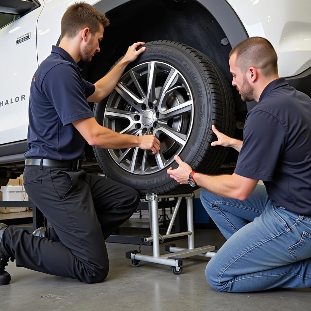 Sam's Club Tire Installation Process