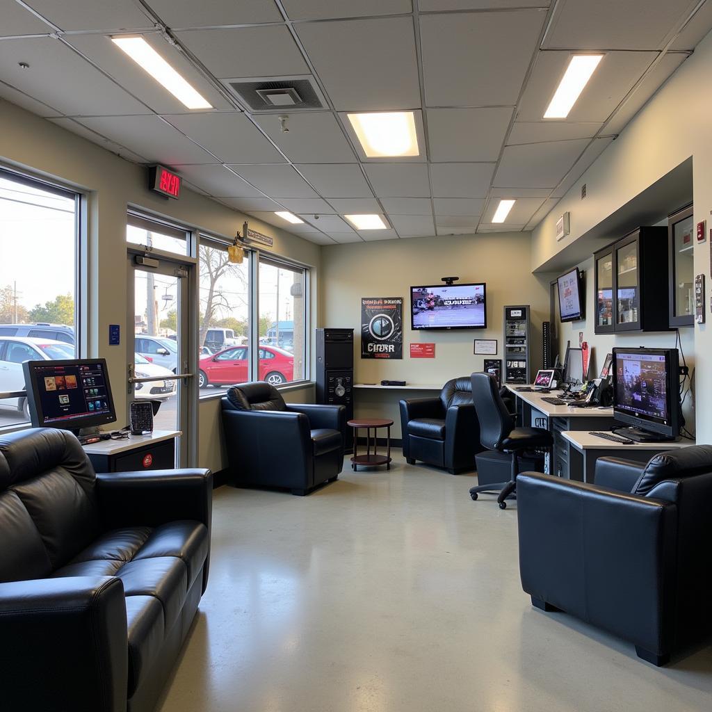 San Diego Auto Repair Shop Interior