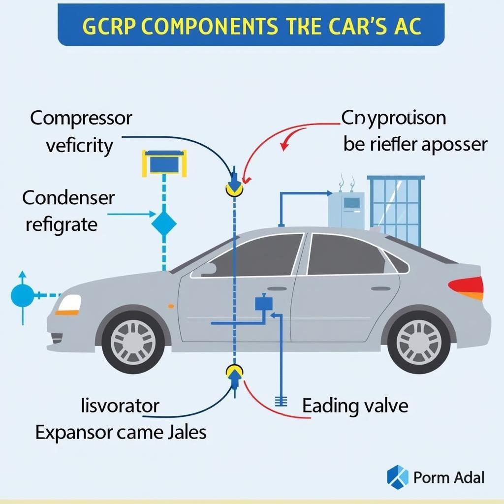 San Diego Car AC System Components