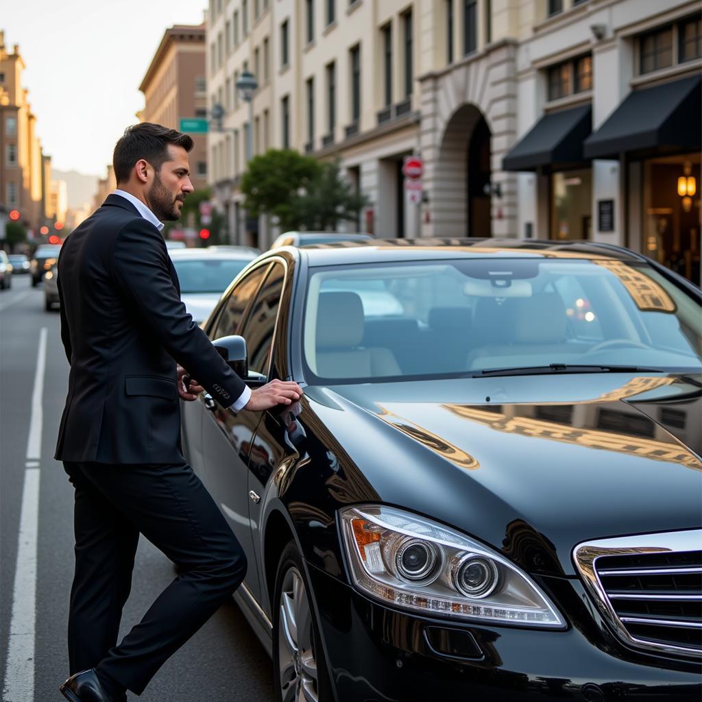 San Francisco Auto Concierge Picking Up a Vehicle