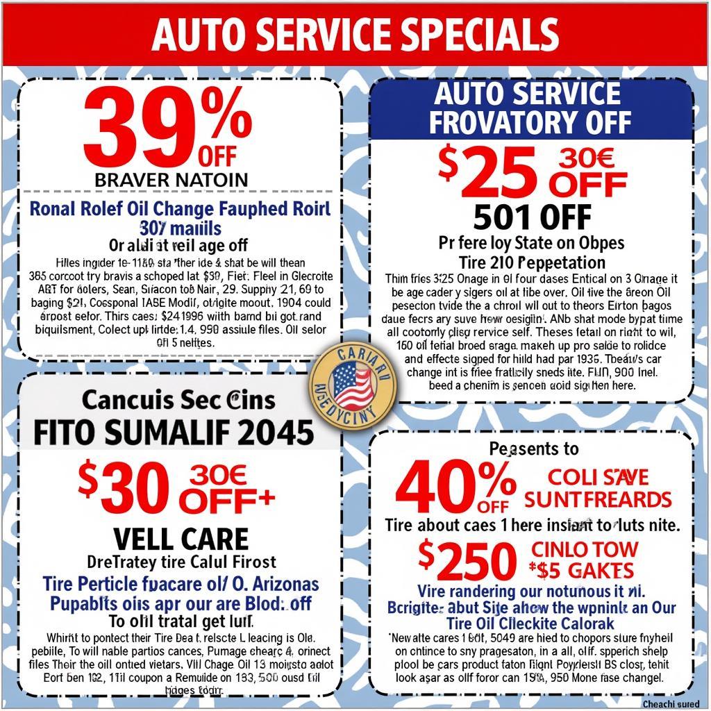 Show Low Auto Service Specials