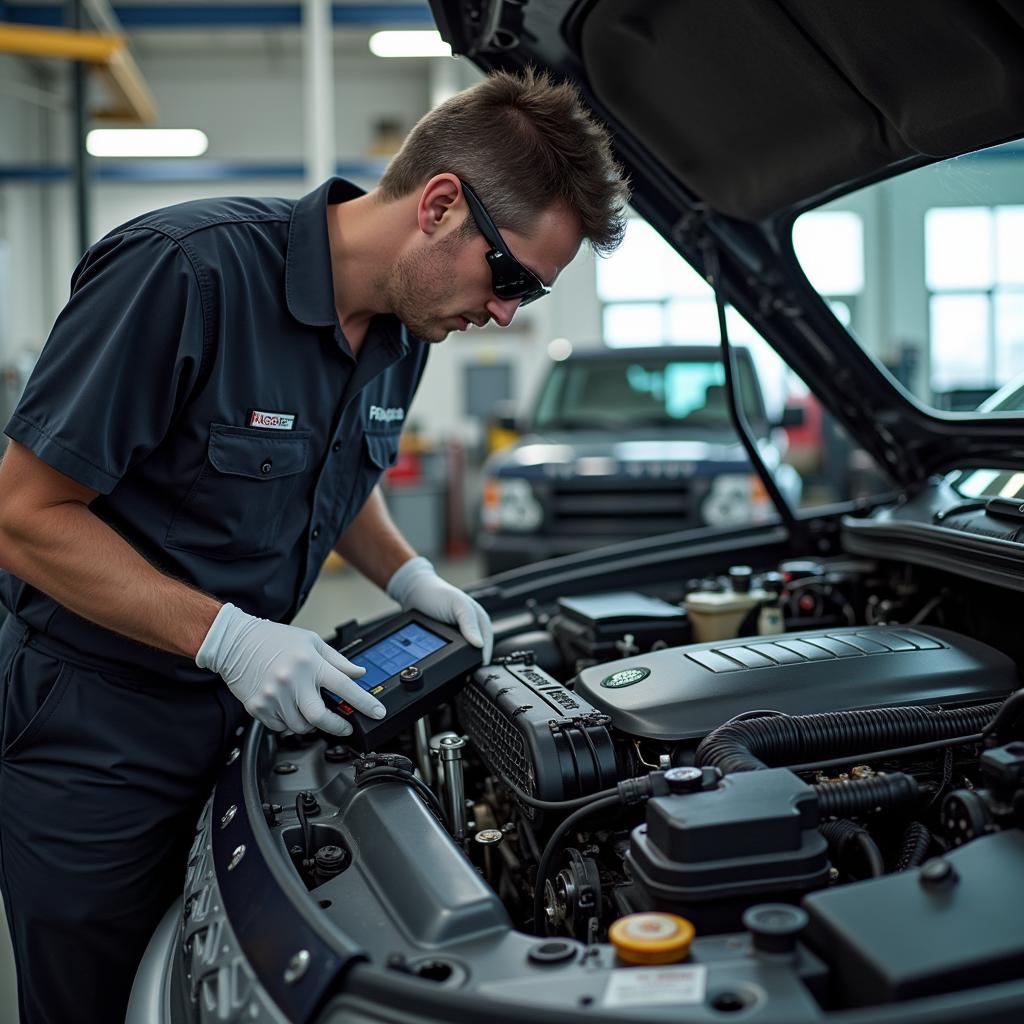 Specialized Land Rover Technician