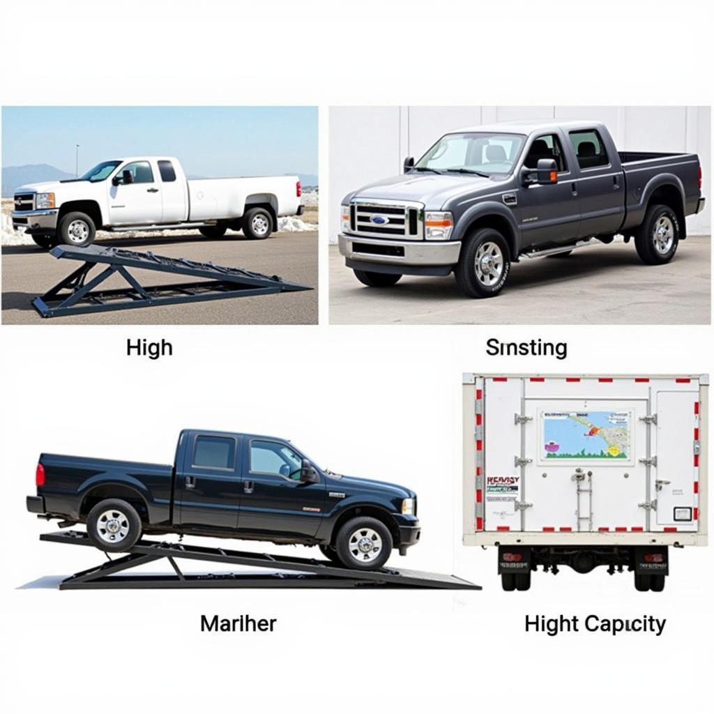 Heavy-Duty Steel Auto Service Ramps