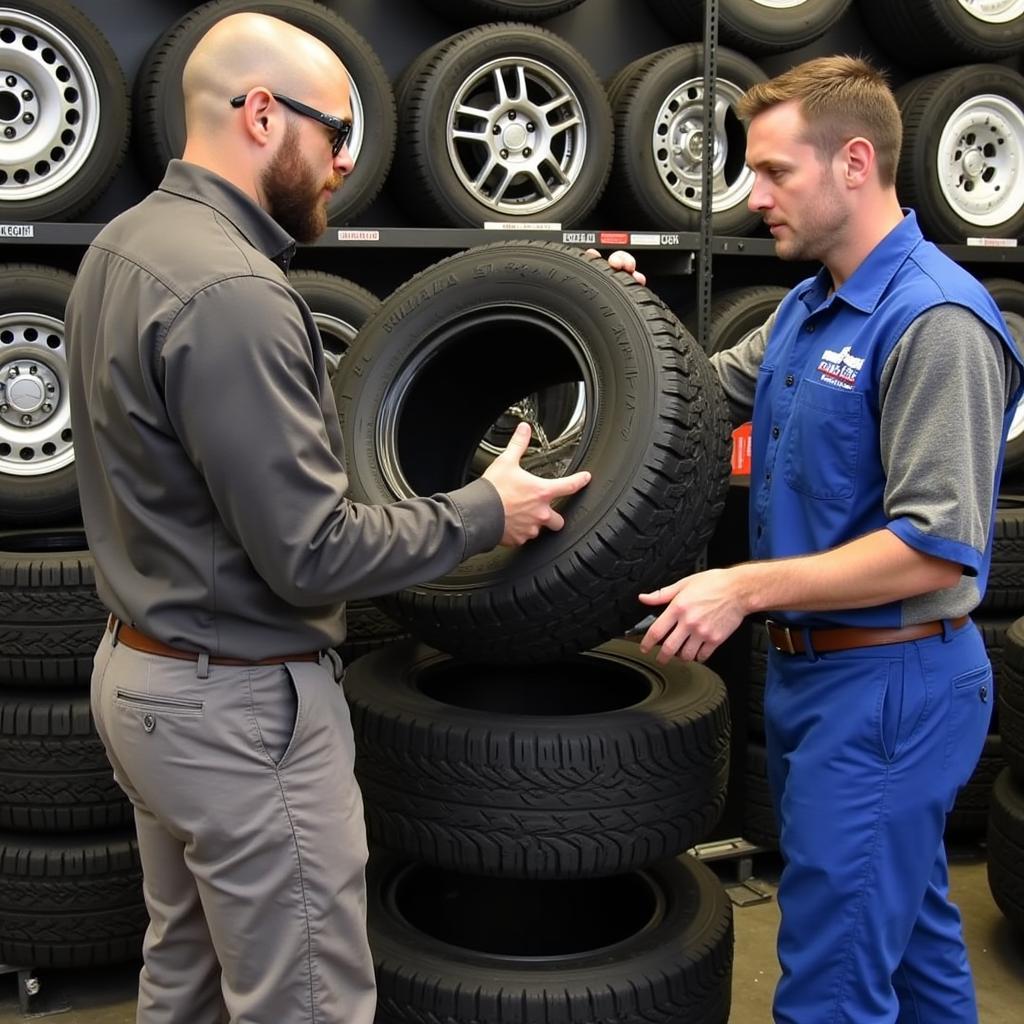 Tire Selection at T Aldape Auto Service & Tires