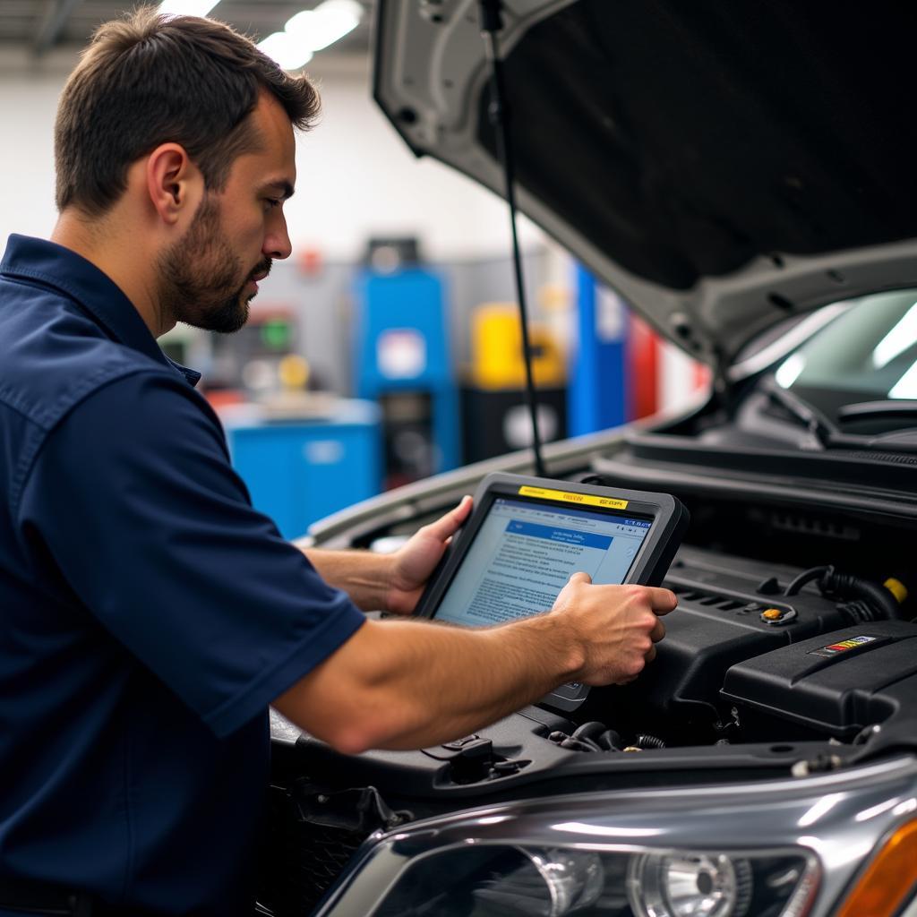 Taft, TX Auto Mechanic Performing Diagnostics