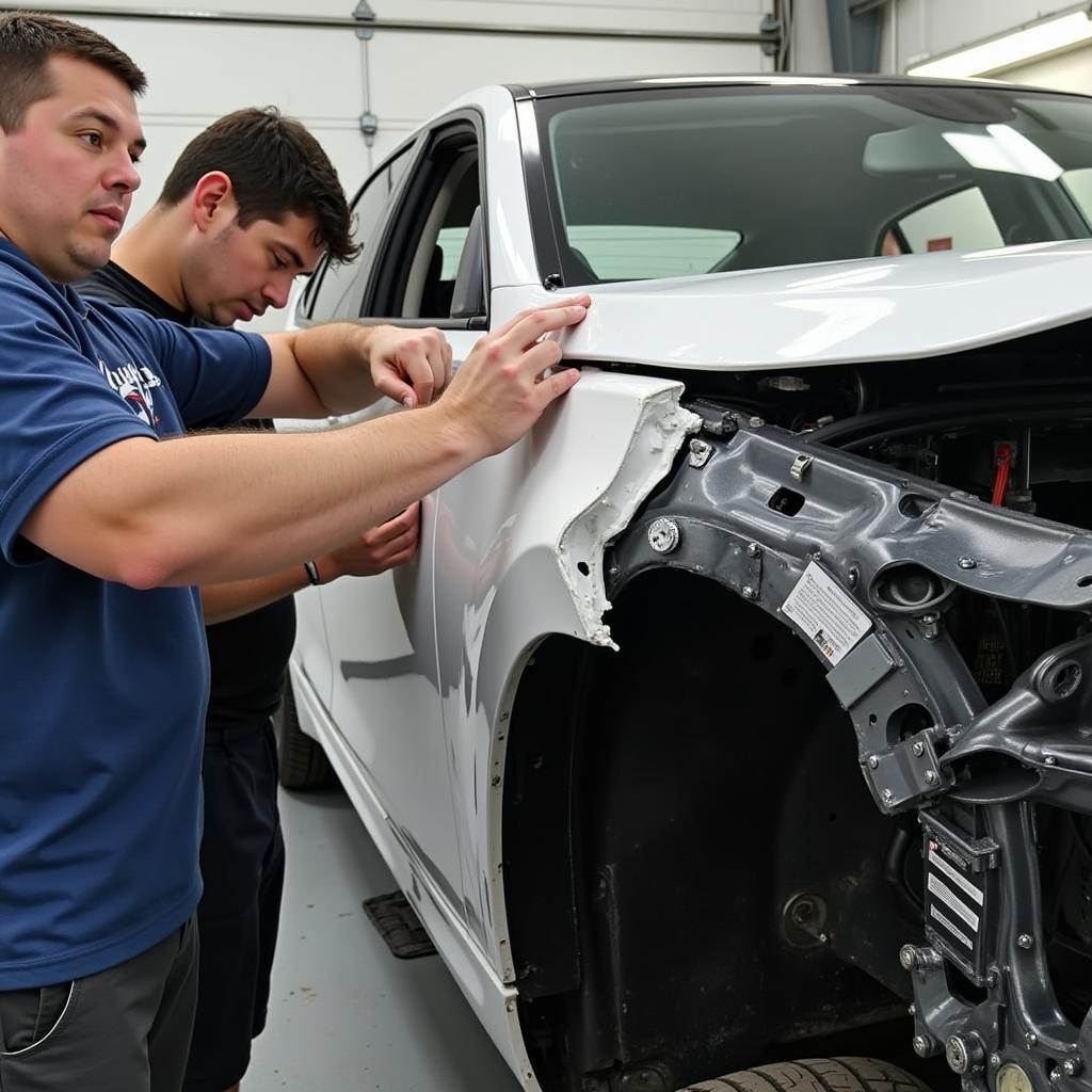 Tailored Auto Body Repair Process