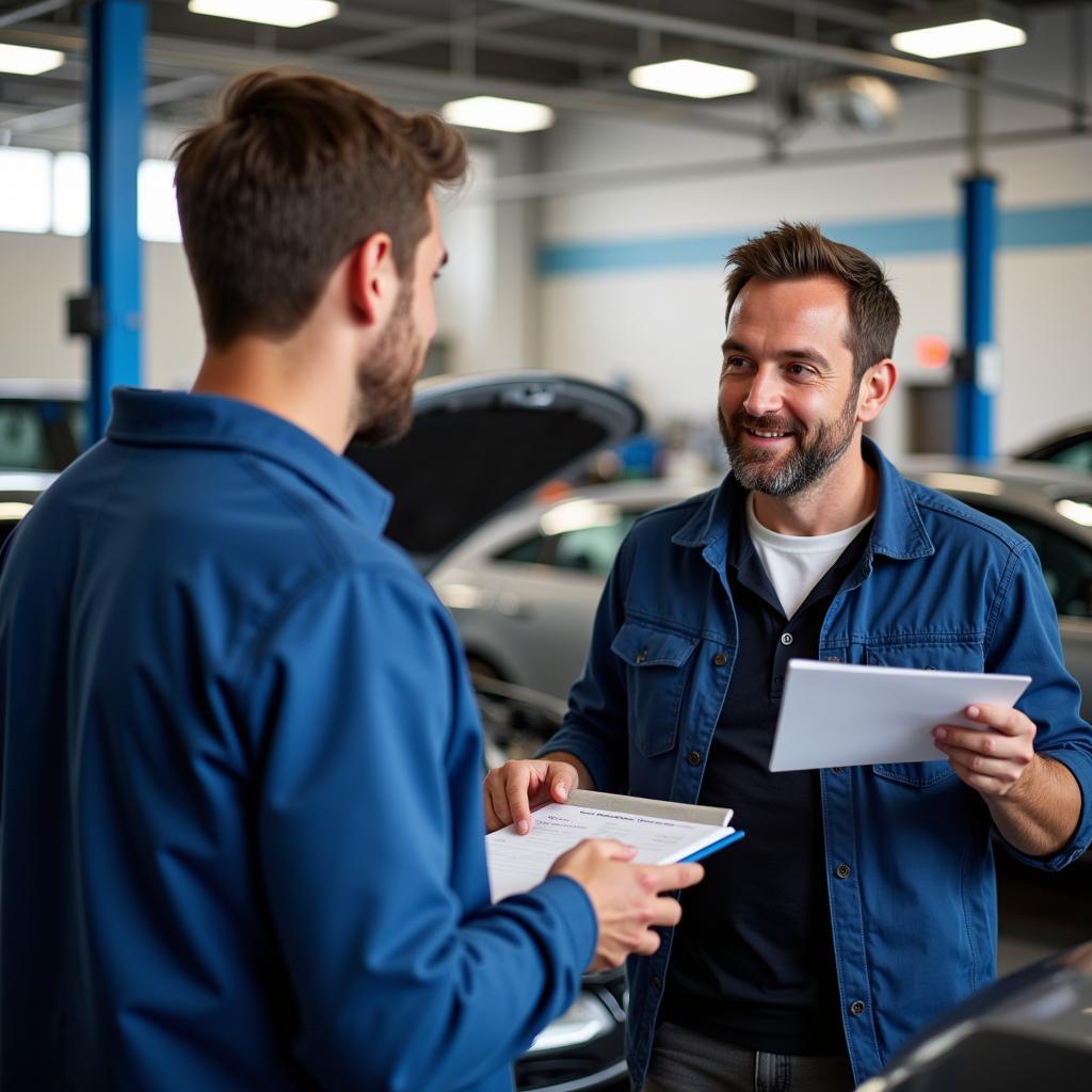 Customer Experience at a Tallinn Auto Service Center