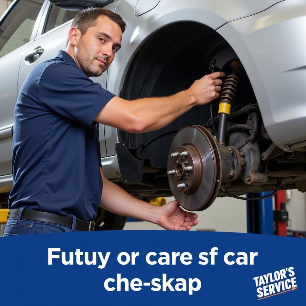 Taylor's Auto Service Routine Maintenance Checkup