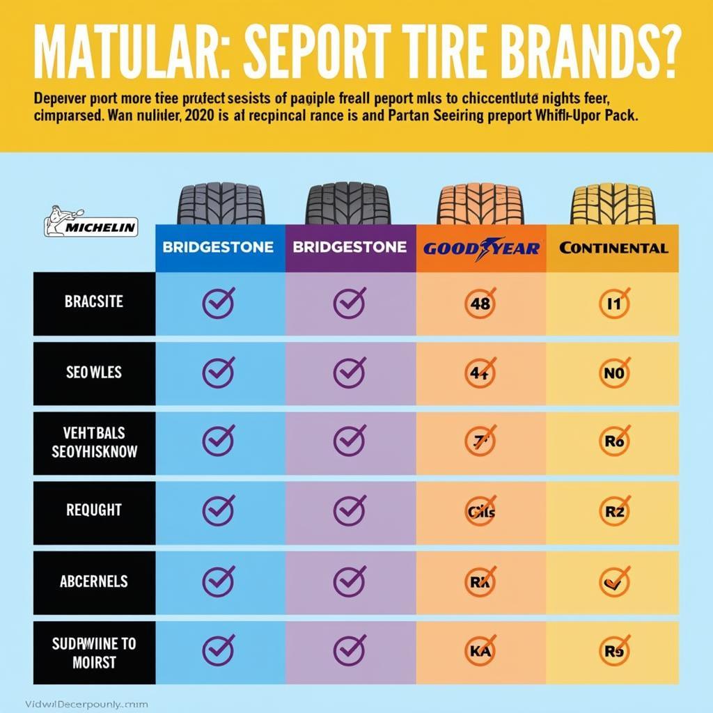 Comparing Popular Tire Brands in Tampa