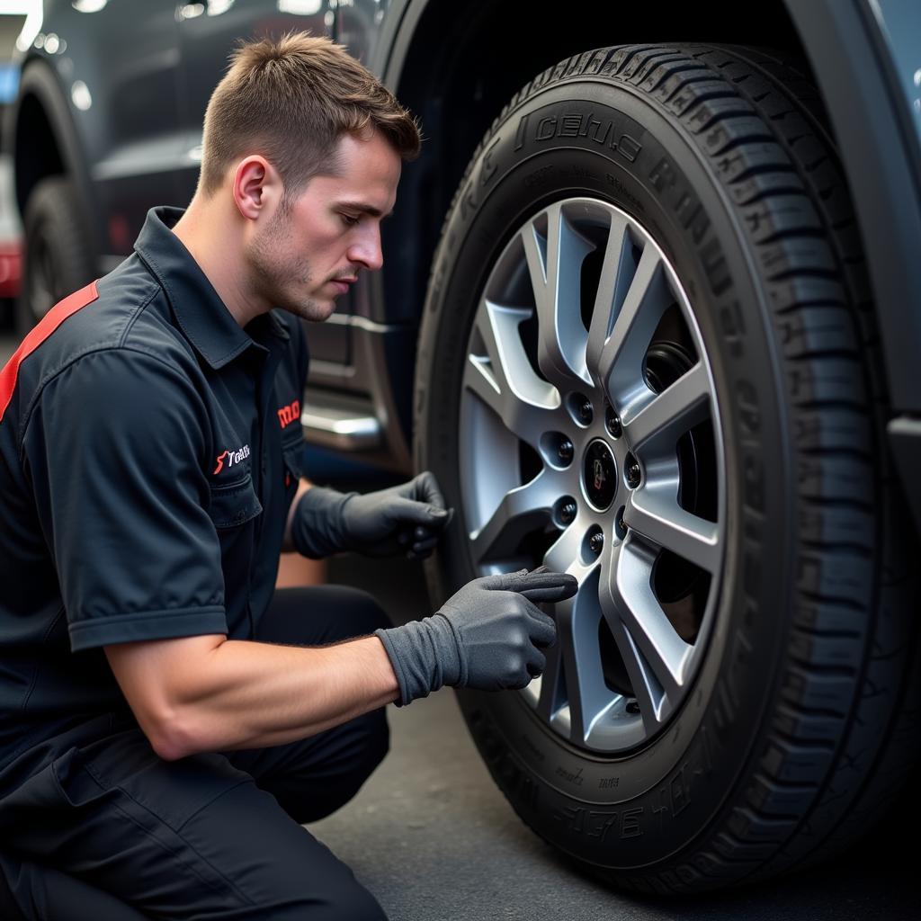 Tire Rotation and Balancing Service near University of Redlands