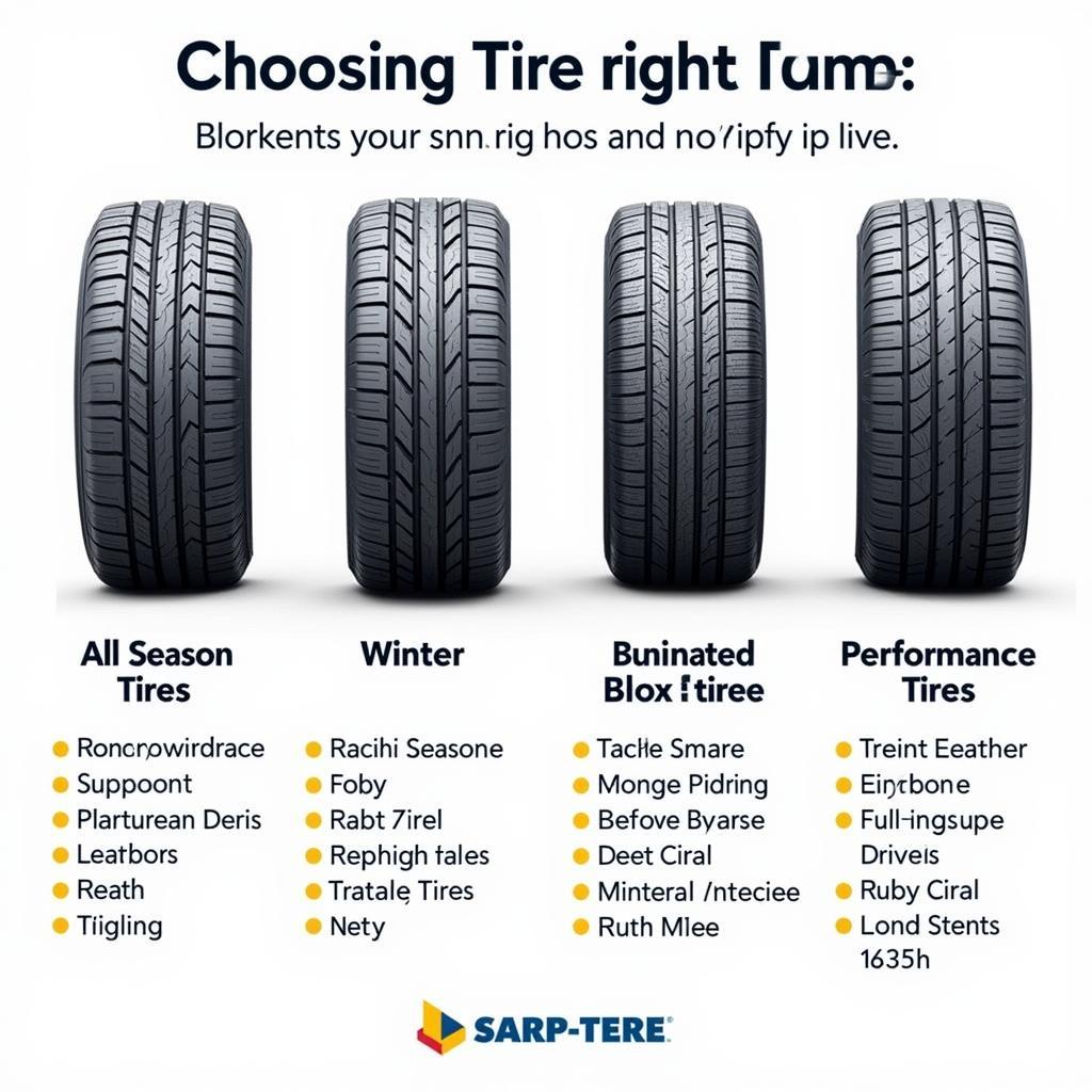 Different Types of Tires for Various Driving Conditions