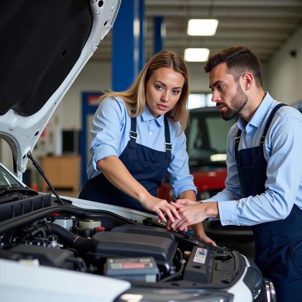 Toyota Service Advisor Consultation