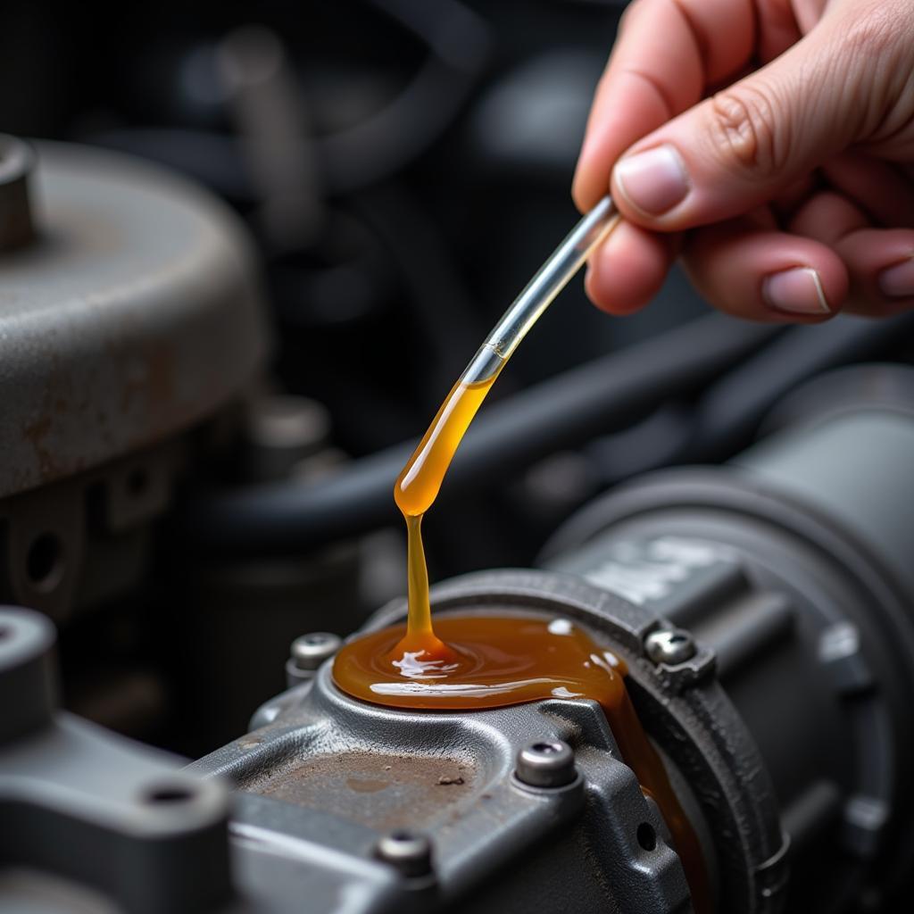 Checking Transmission Fluid