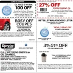 Twin Cities Auto Oil Change Coupons