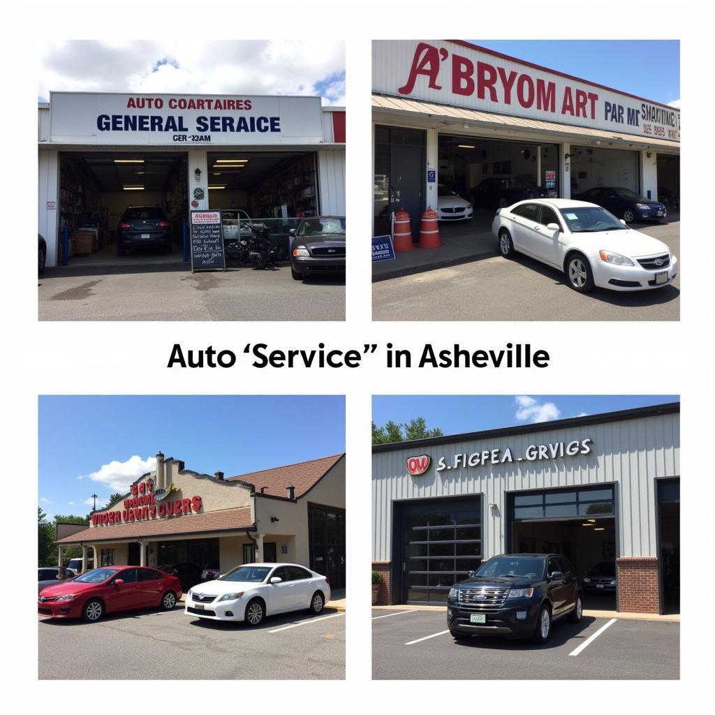 Types of Auto Service Businesses in Asheville