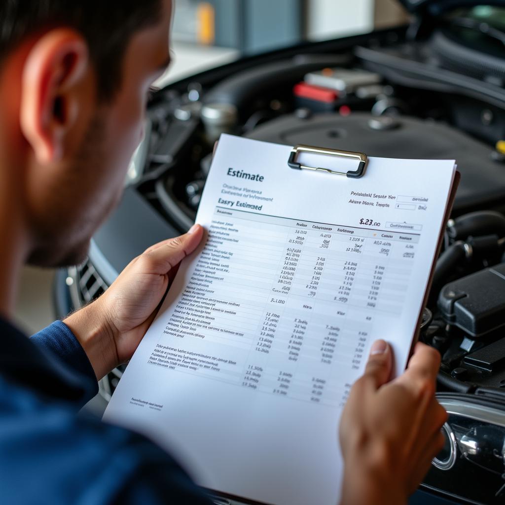 Understanding Auto Repair Estimates