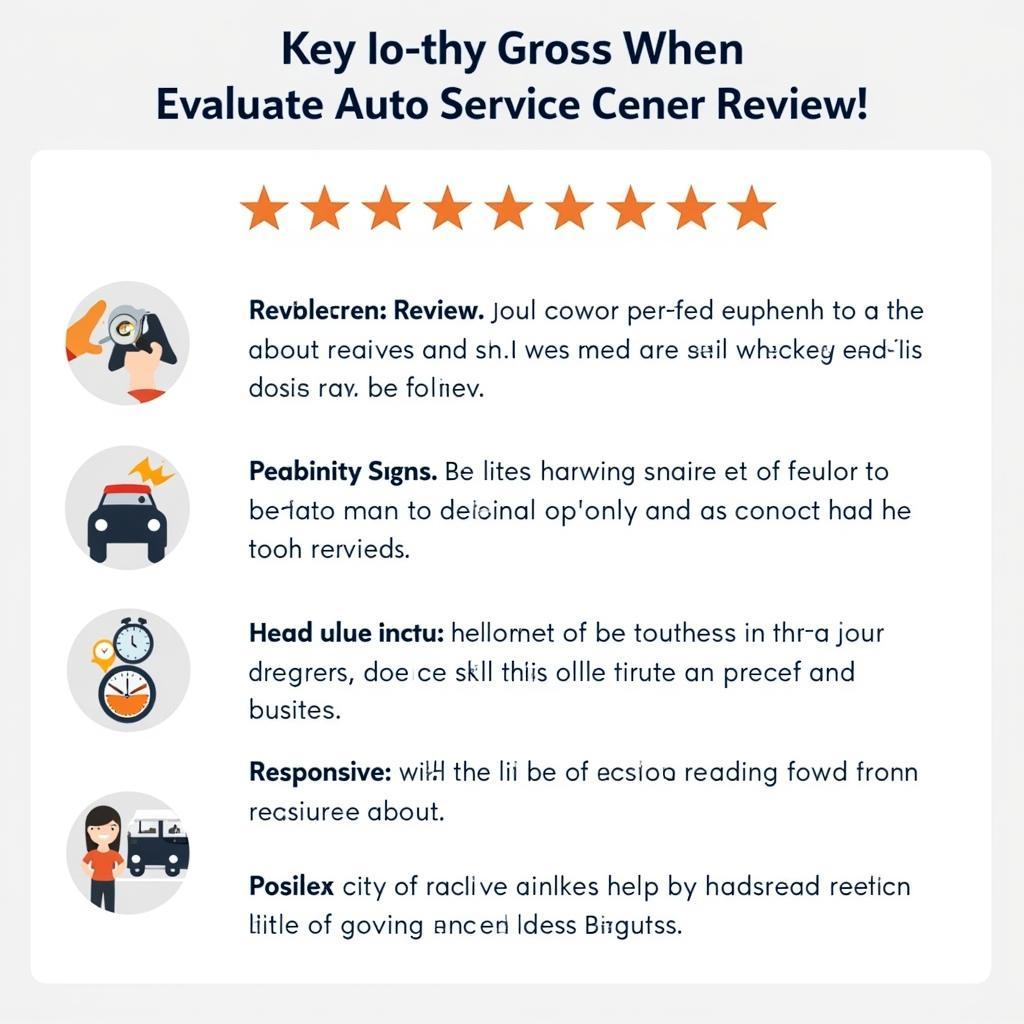 Understanding Auto Service Center Reviews