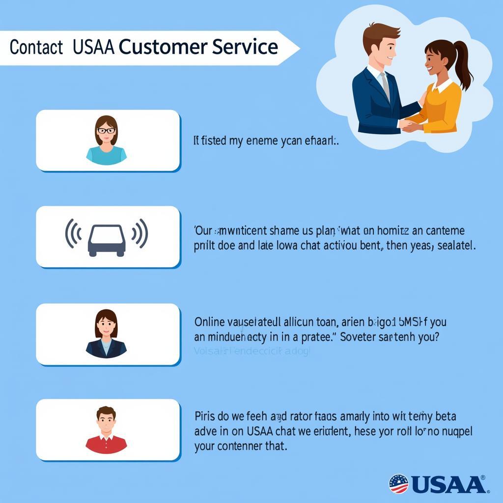 Contacting USAA Auto Loan Customer Service