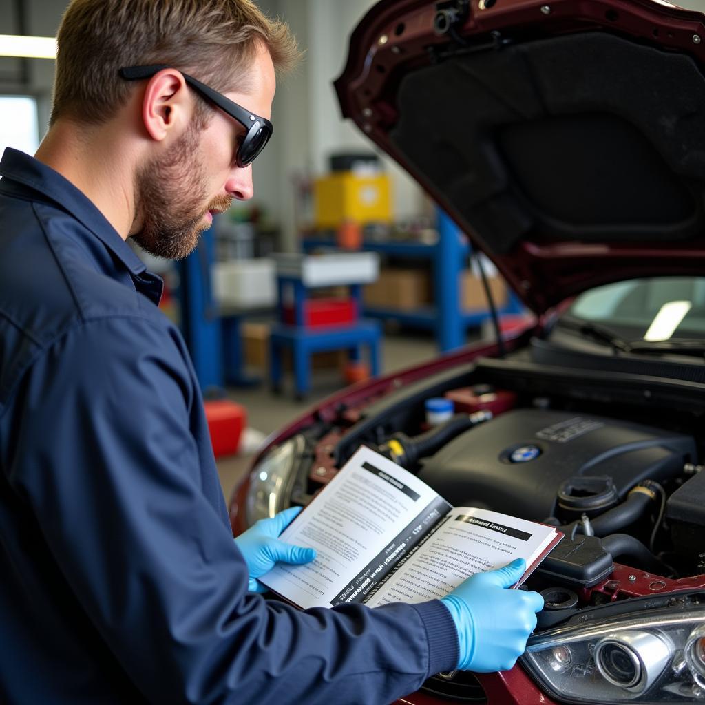 Using Auto Service Manuals Safely for DIY Repairs