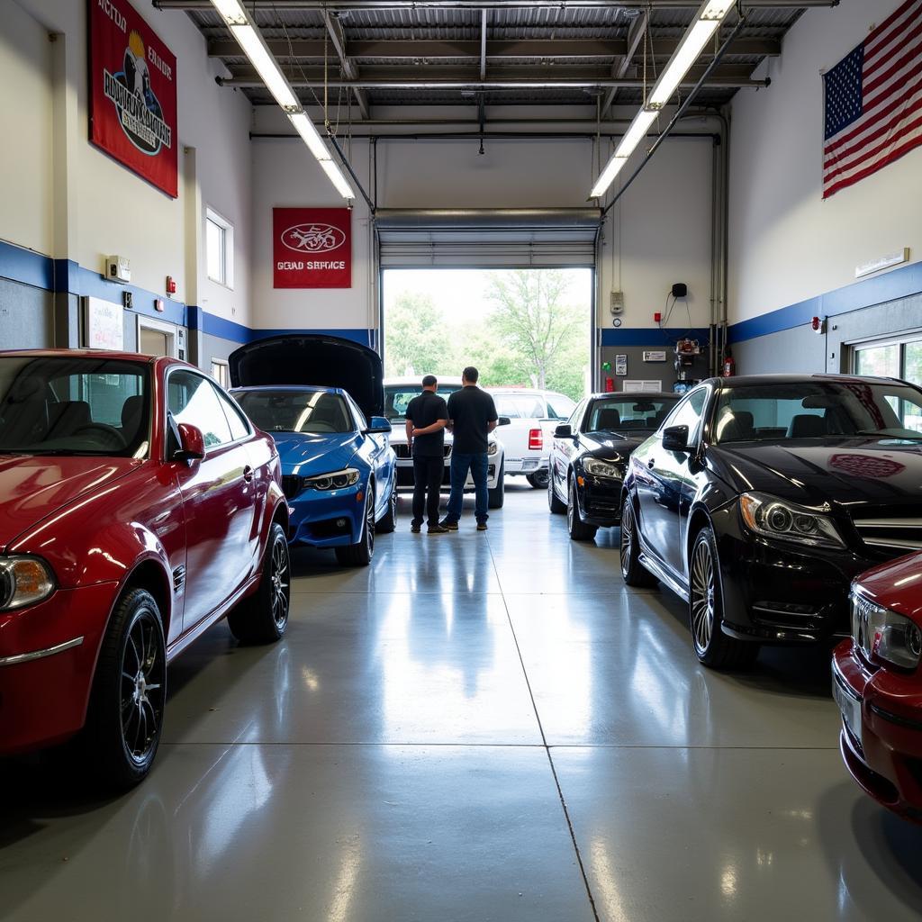 Victory Auto Service Service Bay