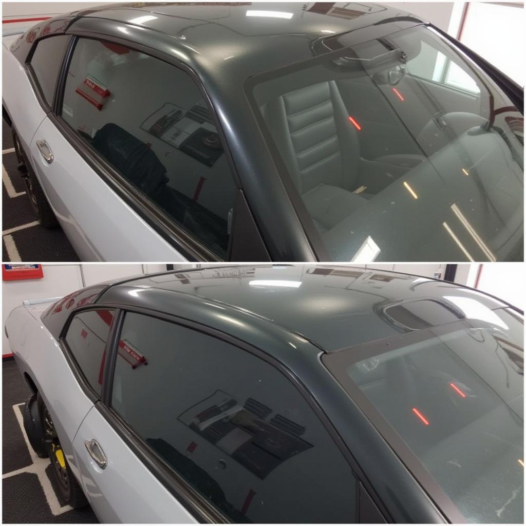 Paint correction service at an auto detailing shop in Waco, TX