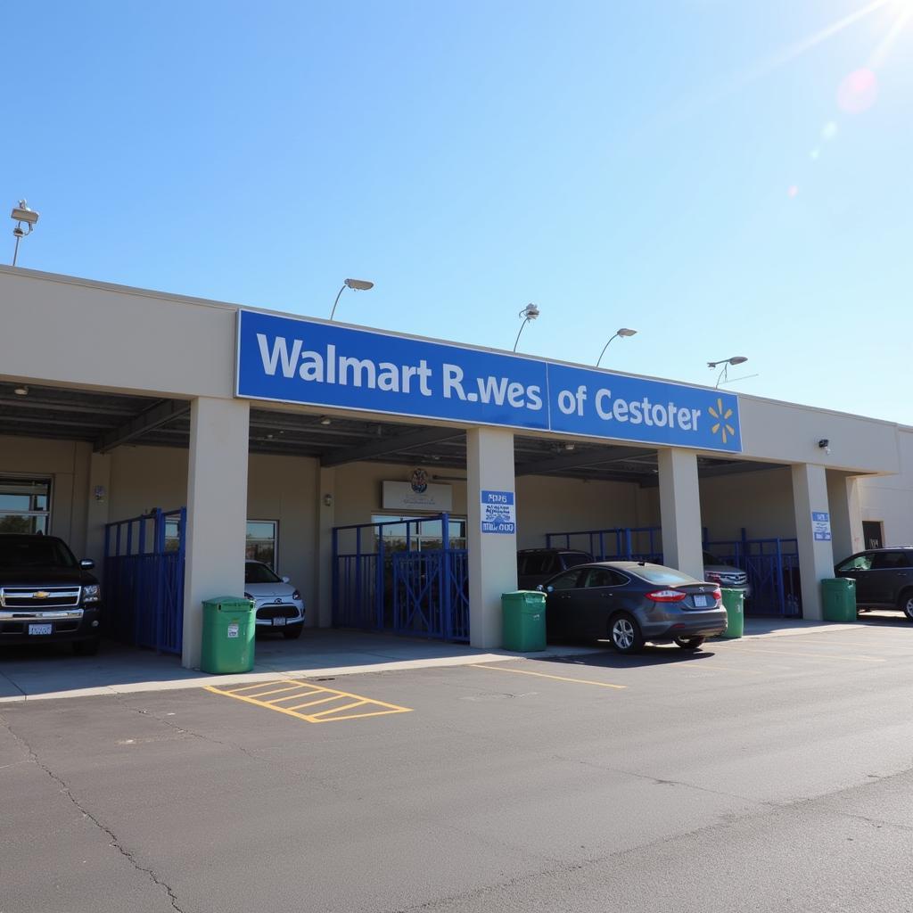 Walmart Auto Care Center Exterior