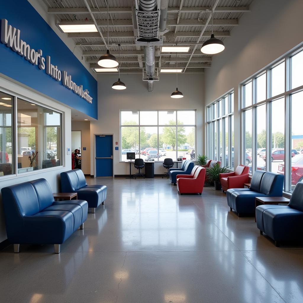 Walmart Auto Service Customer Waiting Area