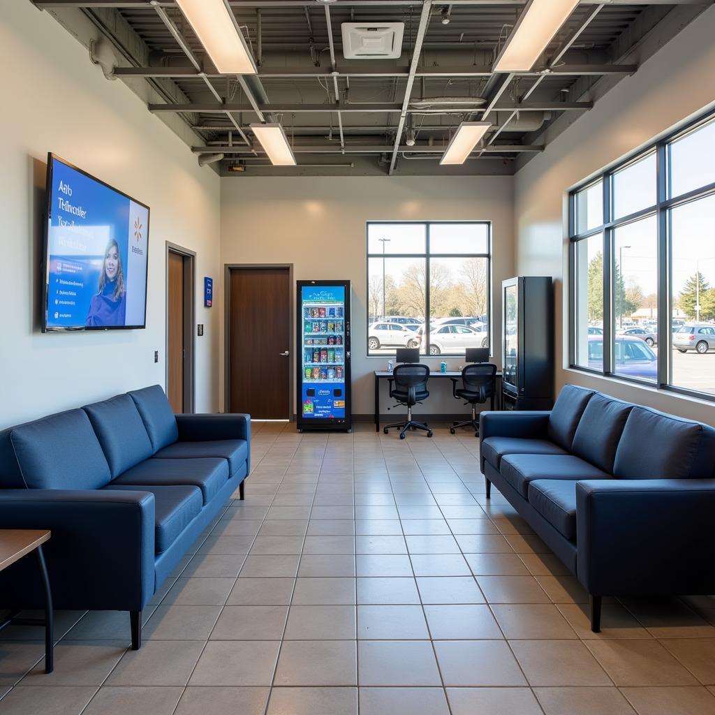 Walmart Auto Service Waiting Area