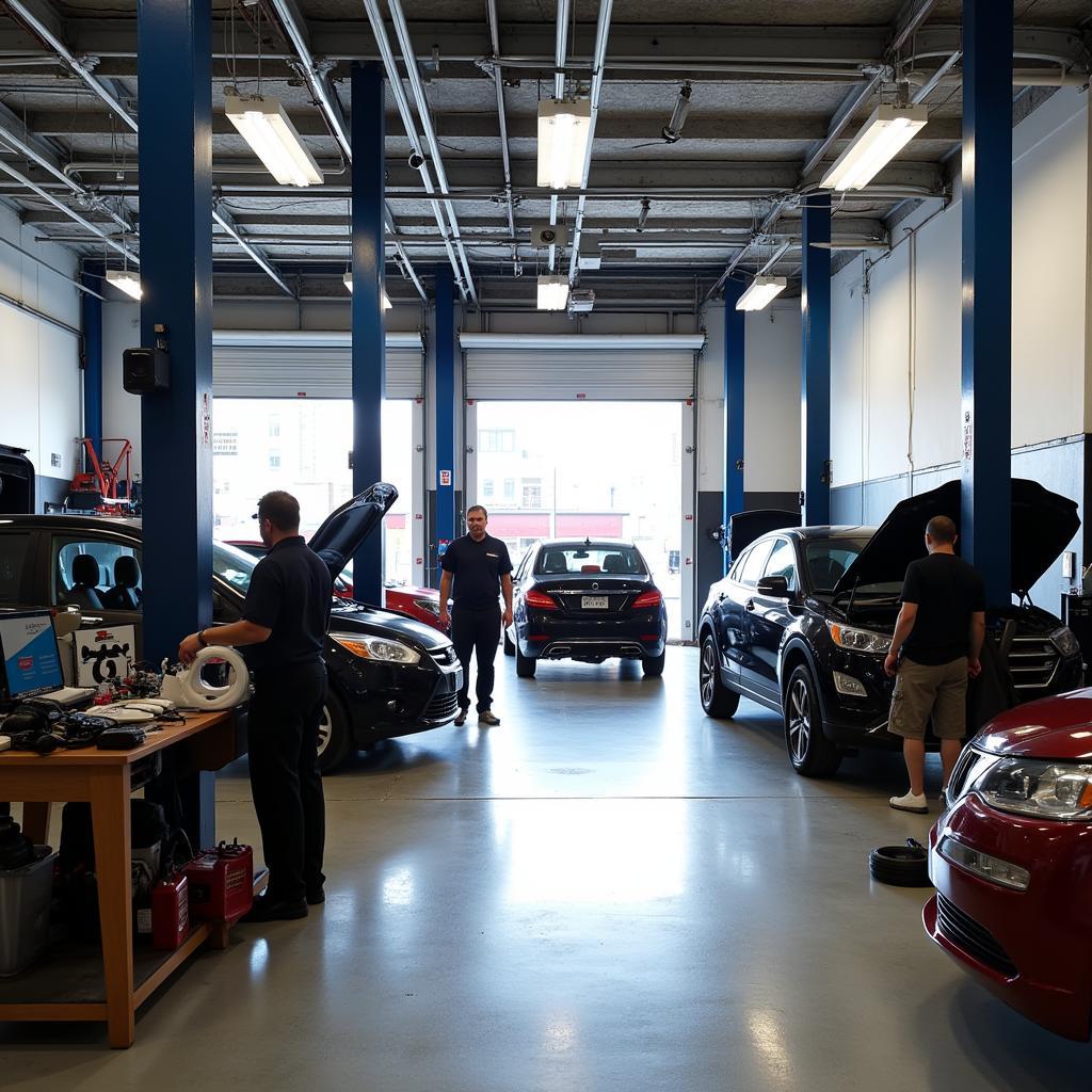 West Side Manhattan Auto Repair Shop