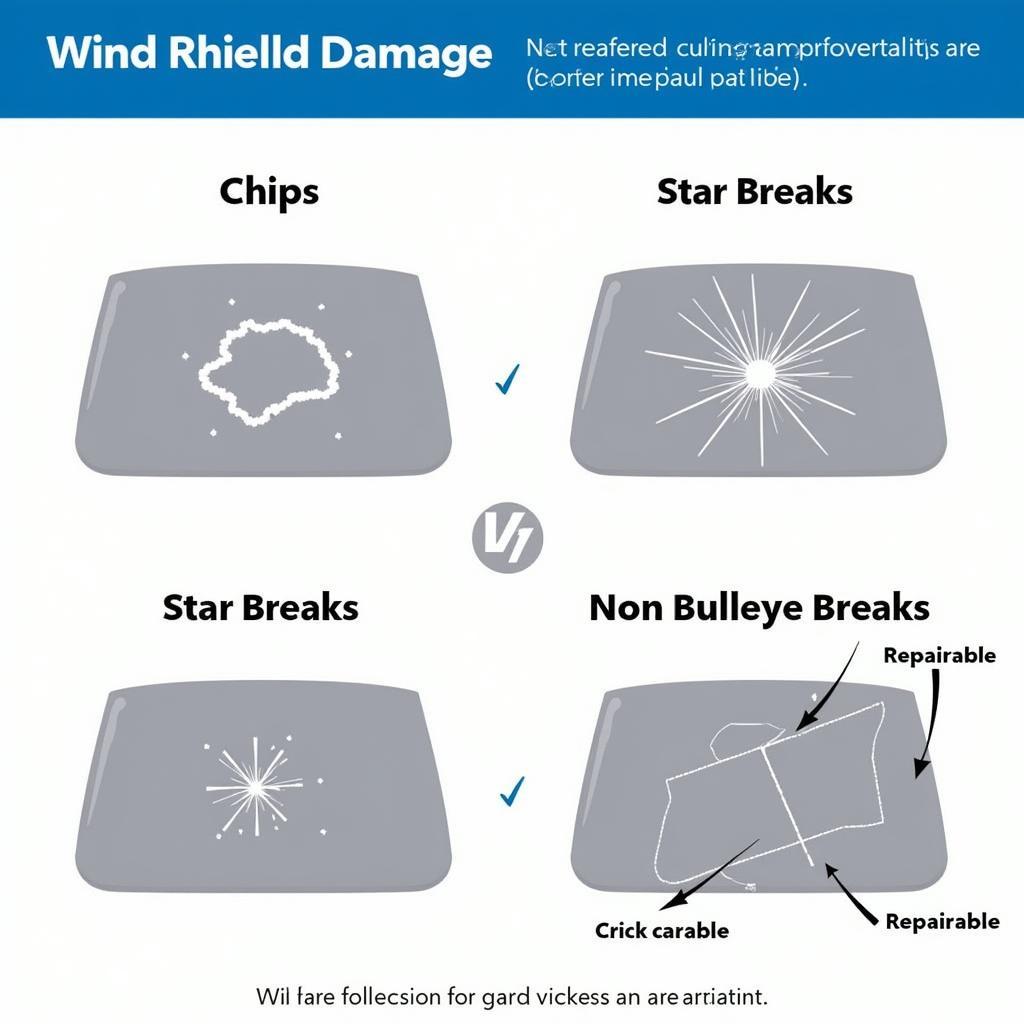 Types of Windshield Damage