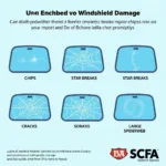 Types of Windshield Damage in Luzerne County