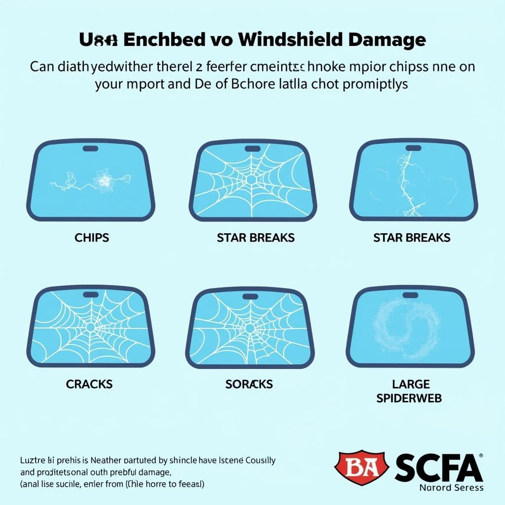 Types of Windshield Damage in Luzerne County