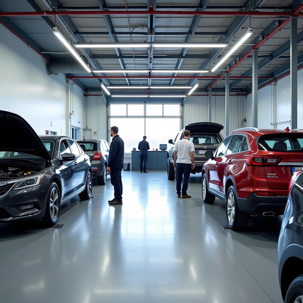 Modern Auto Service Garage in Woerden