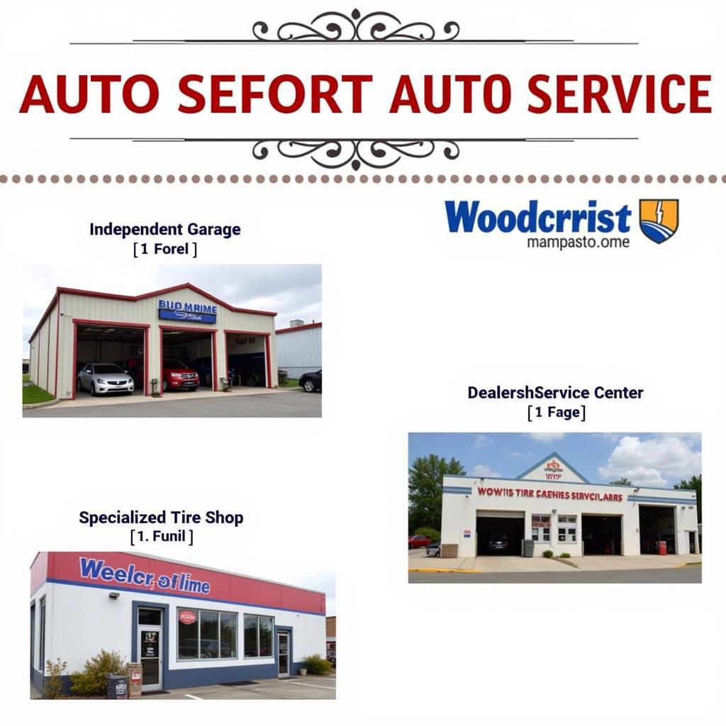 Woodcrest Auto Service Options