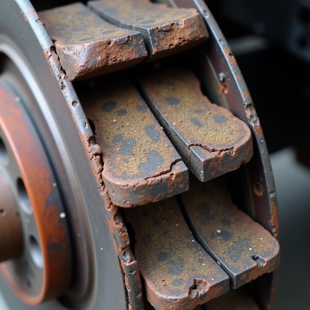 Worn Brake Pads: Signs of Wear and Tear