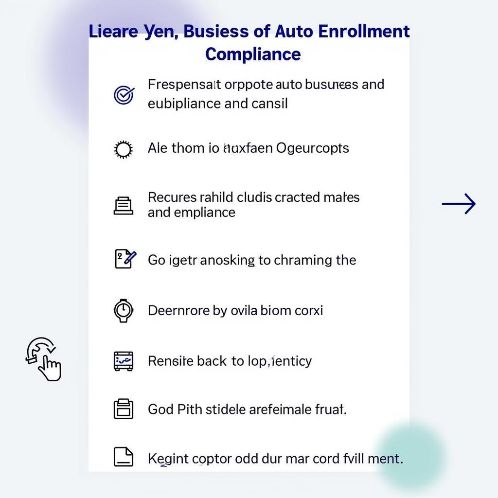 Yorkshire Auto Enrolment Compliance Checklist