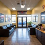 Comfortable Customer Waiting Area at Abe's Auto Service