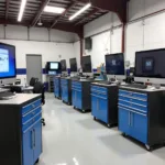 Modern Service Bay at Adam & Son Auto Repair