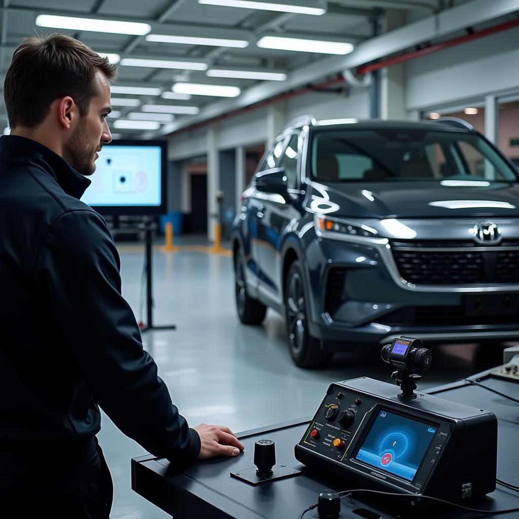 ADAS Calibration Process in a Modern Auto Shop