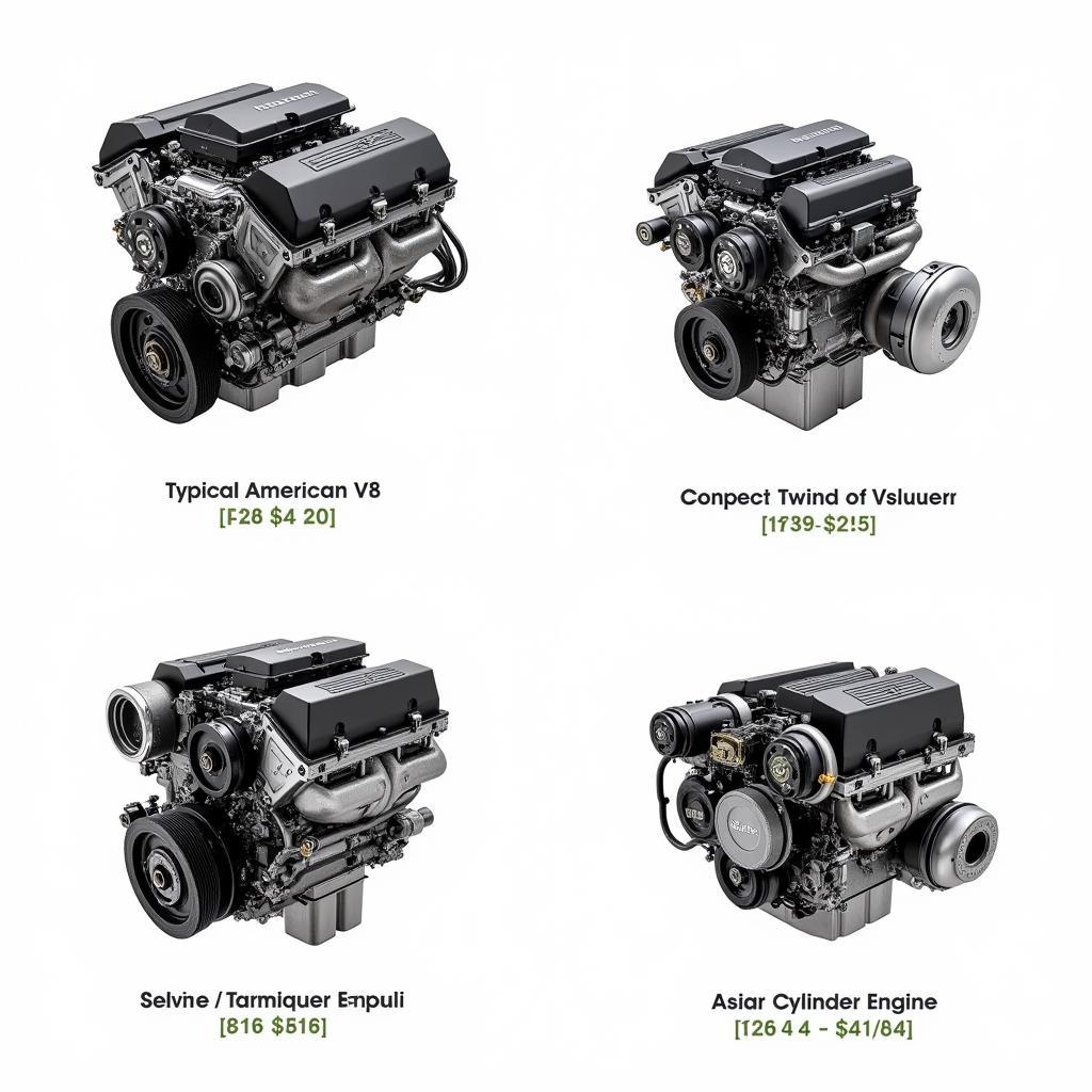 American vs. Asian Car Engine Comparison