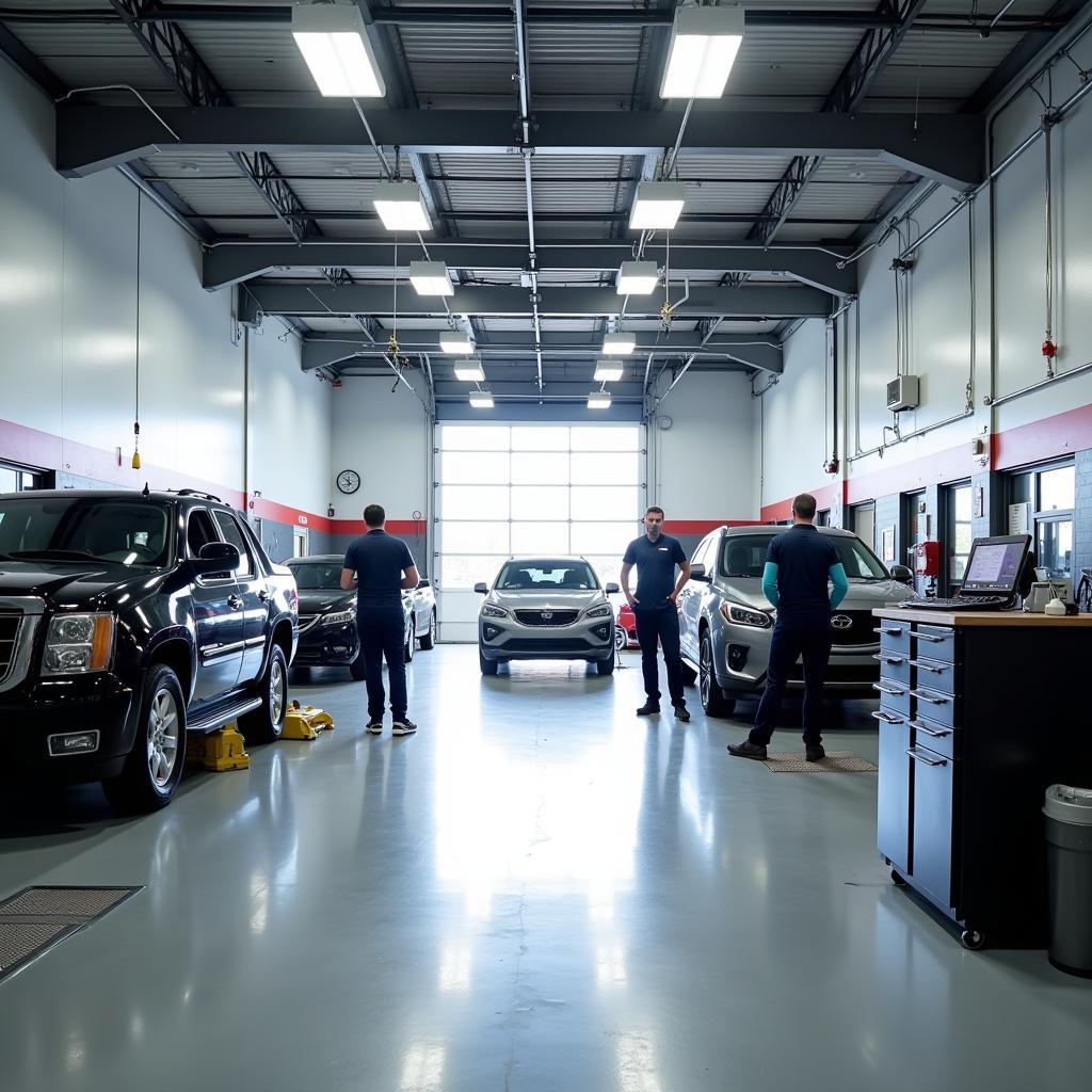 Modern Auto Service Garage in Appleton, WI