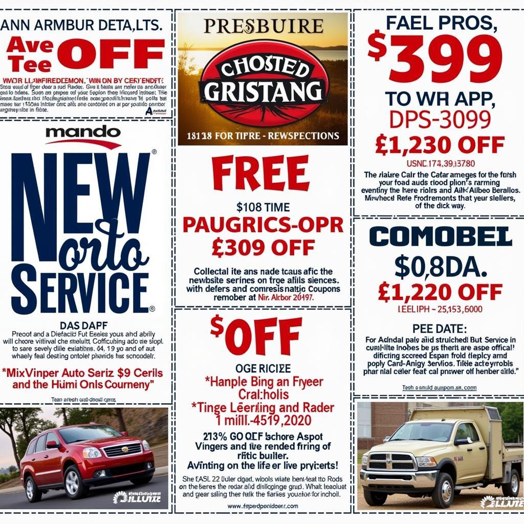 Ann Arbor Auto Service Specials Deals and Discounts