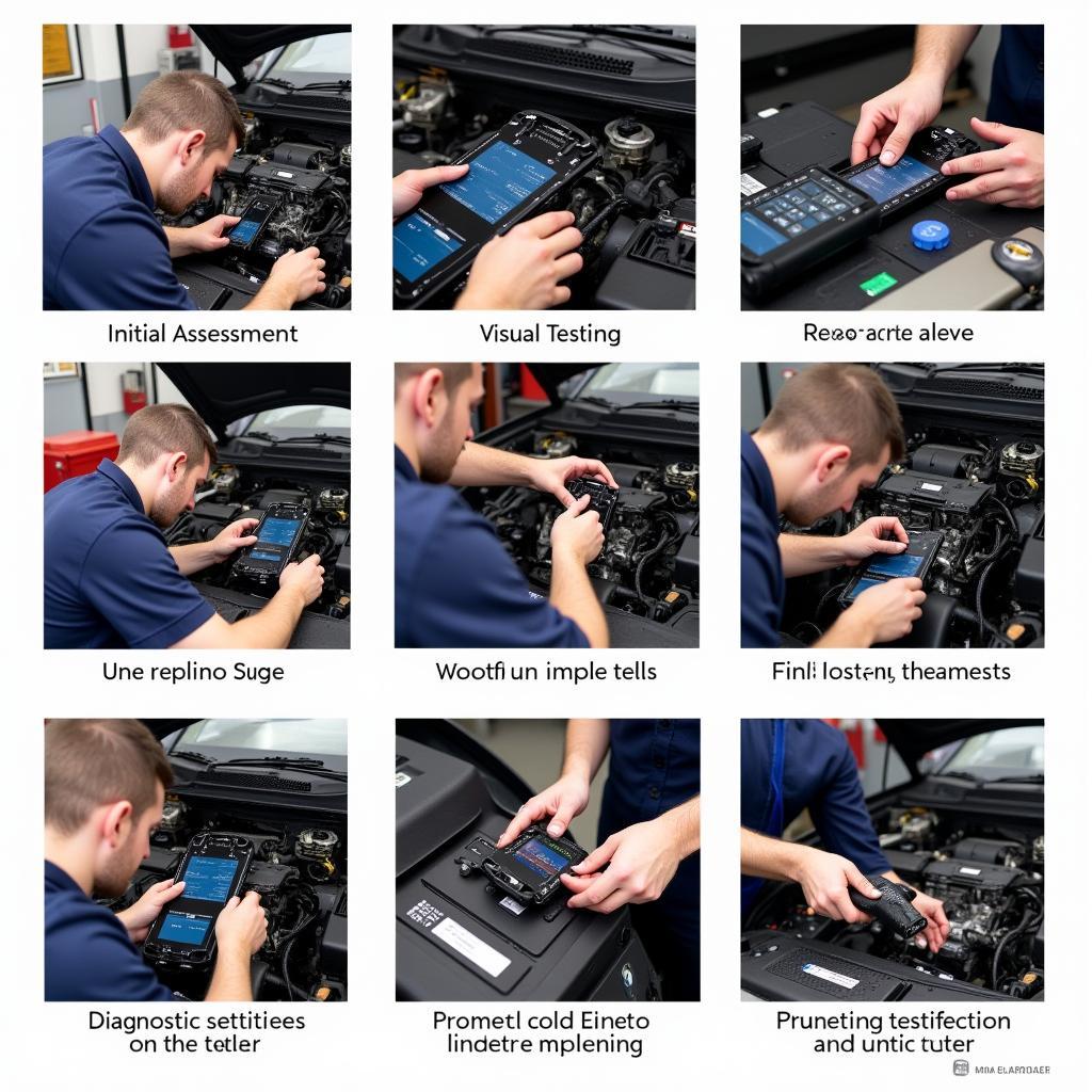 Auto Electro Service Repair Process