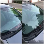 Auto Glass Repair Before and After