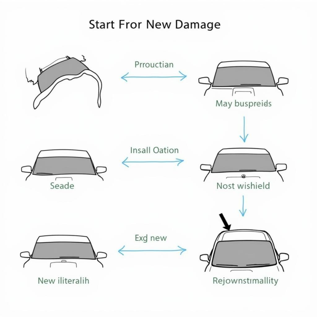 Auto Glass Repair Process